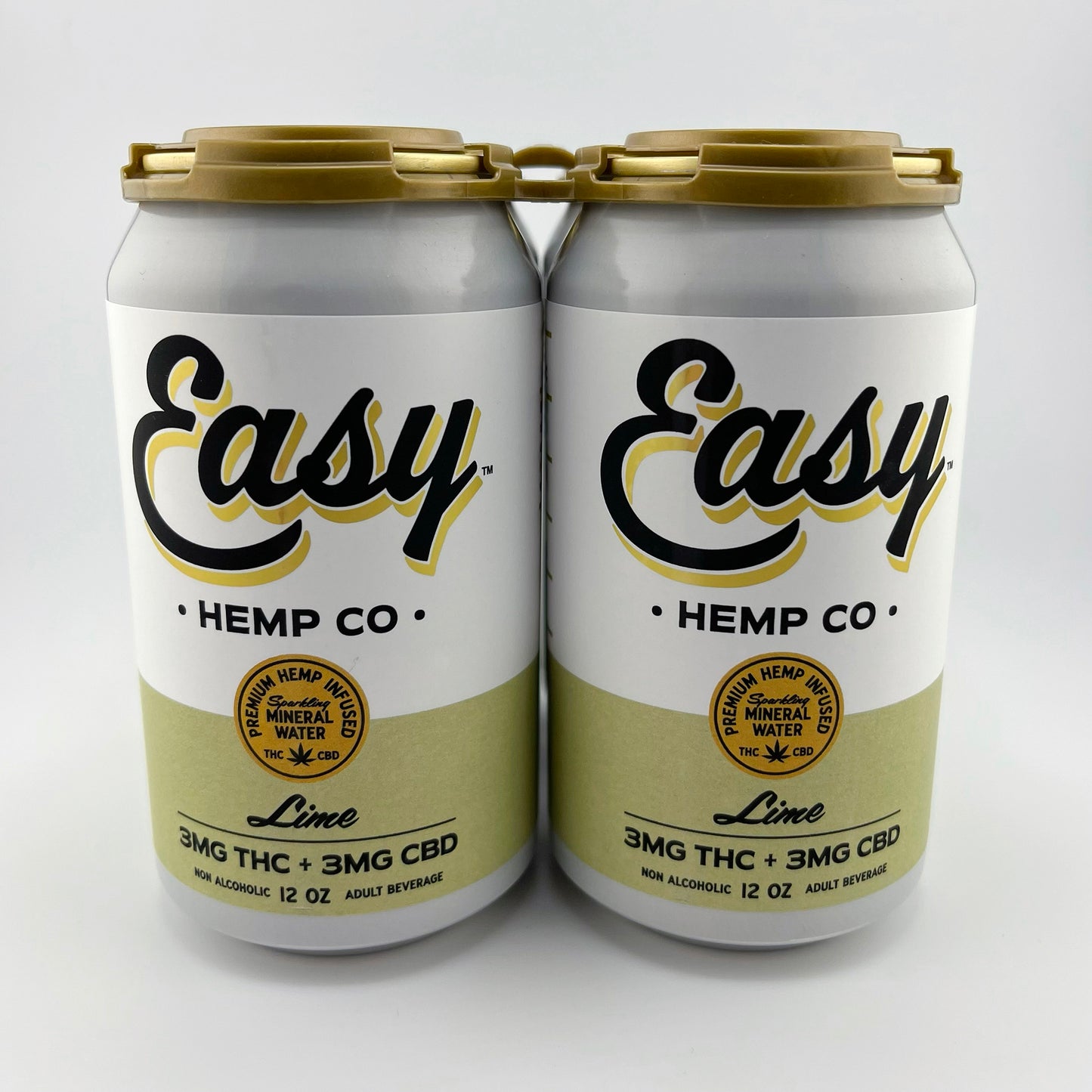 Easy Hemp Co. - Lime Mineral Water 100 Case Pallet